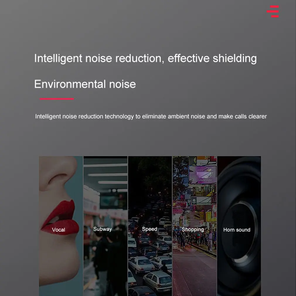 T2 2-in-1 Earbud Real Time Wireless Language Translator Voice Translation Earphone In-Ear Headset Business Inter-Translation