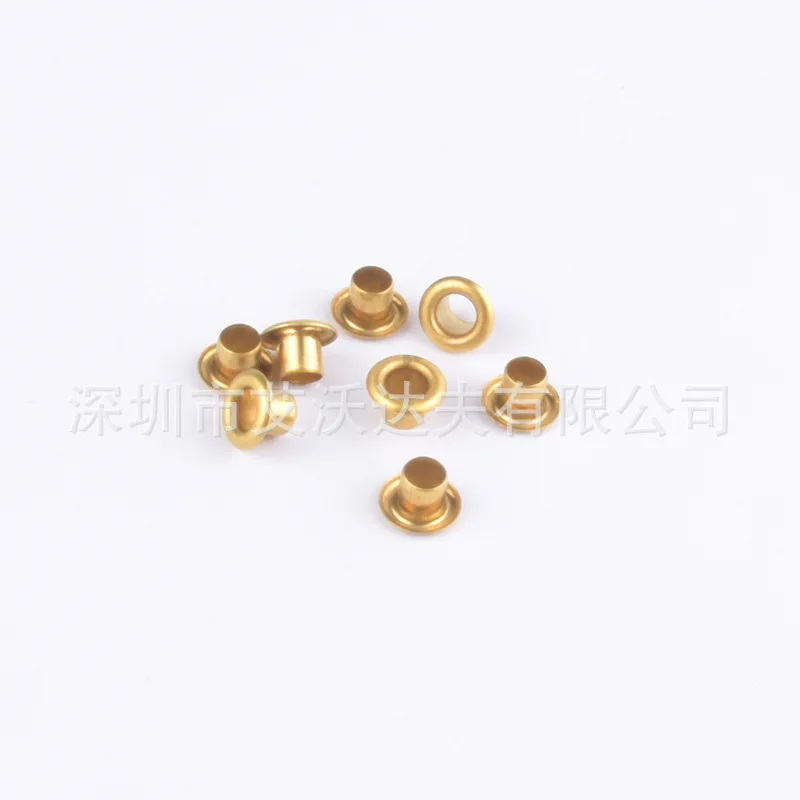 

Copper Corn Eyelet Manufacturers Direct Selling Currently Available Supply 6X3X4 Mm Copper Corn Rivet Button Copper Pieces