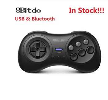 

M.sman 8Bitdo M30 Gamepad 2.4G Controller + Receiver For Sega Genesis MD For PlayStation NS r25
