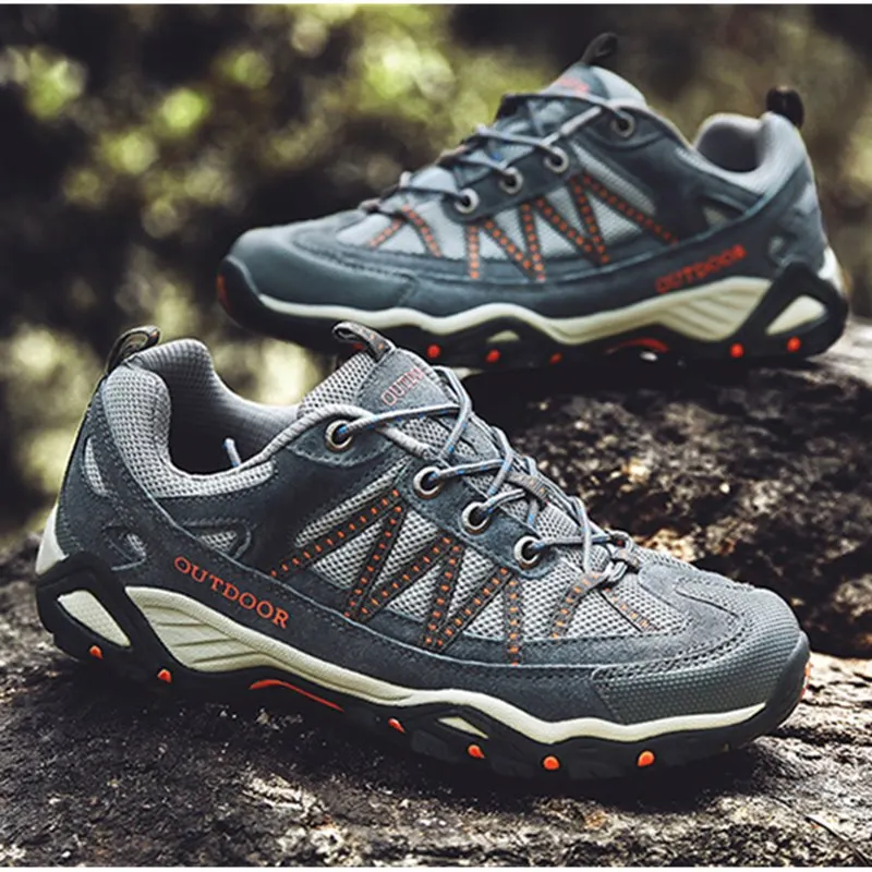 Hiking-Shoes Sneakers Climbing Outdoor Breathable Tactical Plus-Size Women Non-Slip Unisex