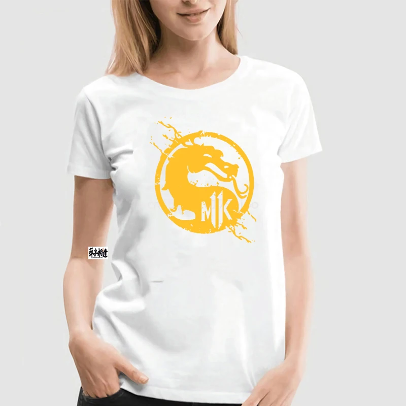 Mortal Kombat T Shirt - Scorpion Tee Legendary Fighting Black T-Shirt M-3Xl Printing Apparel | Женская одежда