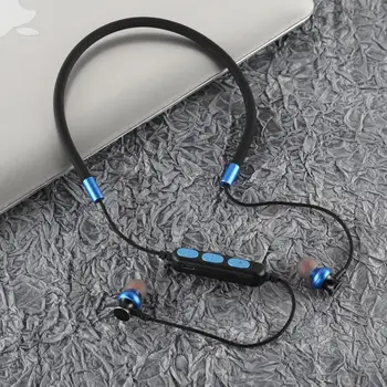 

Wireless magnetic suction motion Headphone with Mic support TF/SD Card Bluetooth Earphone Stereo Bass Headset sport ears soft um
