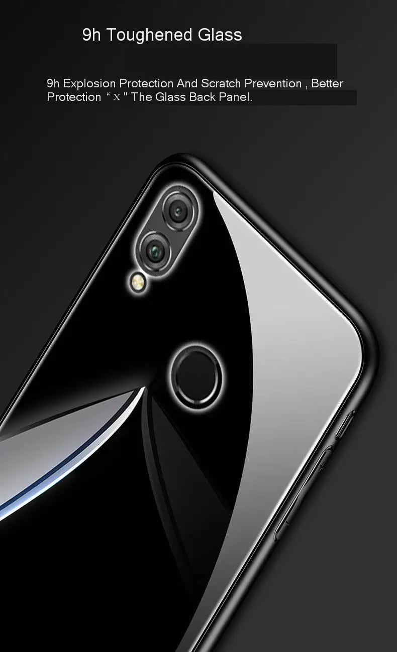 Чехол для huawei P Smart чехол из закаленного стекла противоударный магнитный автомобильный держатель для huawei P Smart Z Plus p30 защитный чехол