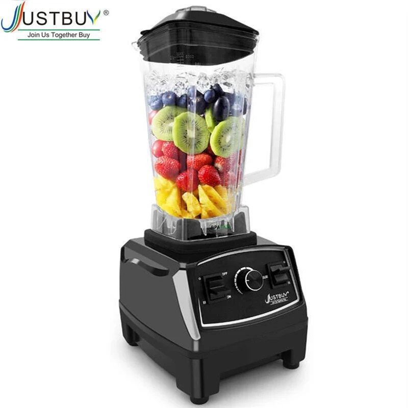BPA free 2200W Heavy Duty Commercial Blender Professional Blender Mixer Food Processor Japan Blade Juicer Ice Smoothie Machine|blender professional|commercial blenderpowerful blender - AliExpress