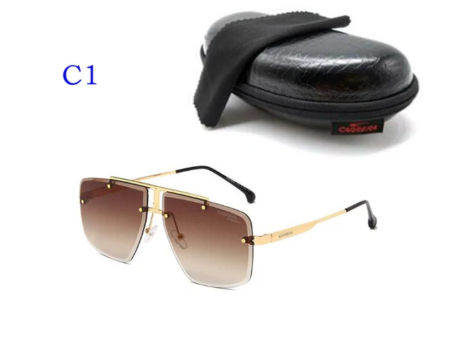 Gafas de sol clásicas de Carrera para hombre y mujer, lentes sol masculinas con montura grande, diseño de Vintage para deportes al aire libre y conducción|De los hombres gafas de sol| - AliExpress