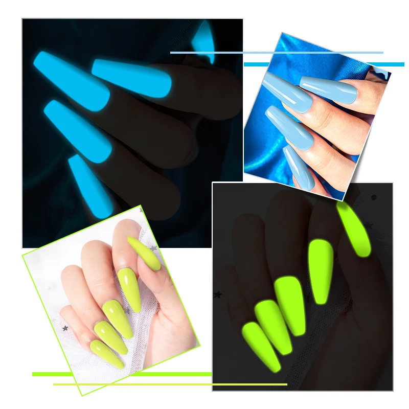 ROSALIND Nail Gel Polish Neon Luminous Hybrid Varnish Manicure Semi Permanent UV Gel Nail Art Base Top Coat Gel Nail Polish New