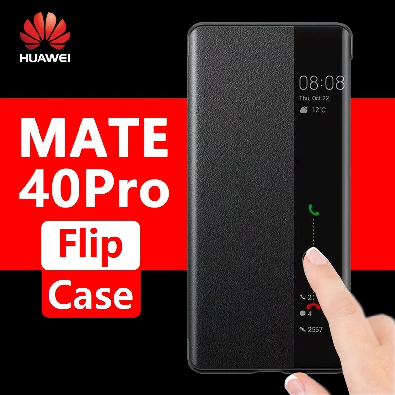 HUAWEI Mate40pro Case Flip Cover Original Mate40 Pro Case Cute Mate 40 Pro Silicone Funny Protect Camera