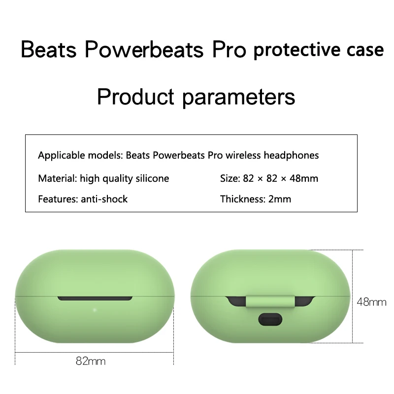 OTTWN беспроводной Bluetooth чехол для гарнитуры для Apple Beats Powerbeats Pro Мягкий силиконовый чехол для iphone защитный чехол для гарнитуры