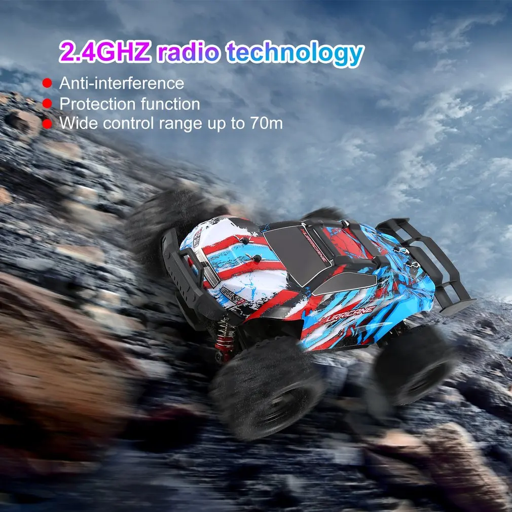 1/18 RC Автомобиль 2,4G монстр грузовик автомобиль 36 км/ч пульт дистанционного управления игрушки модель контроллера внедорожный автомобиль грузовик Радиоуправляемый автомобиль игрушка