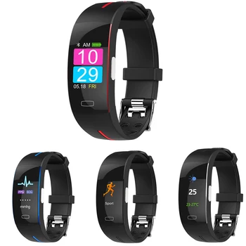 

P3 ECG PPG Smart Watch Blood Pressure Heart Rate Monitor Pedometer Sports Bracelet Smartwatch IP67 for IOS Android