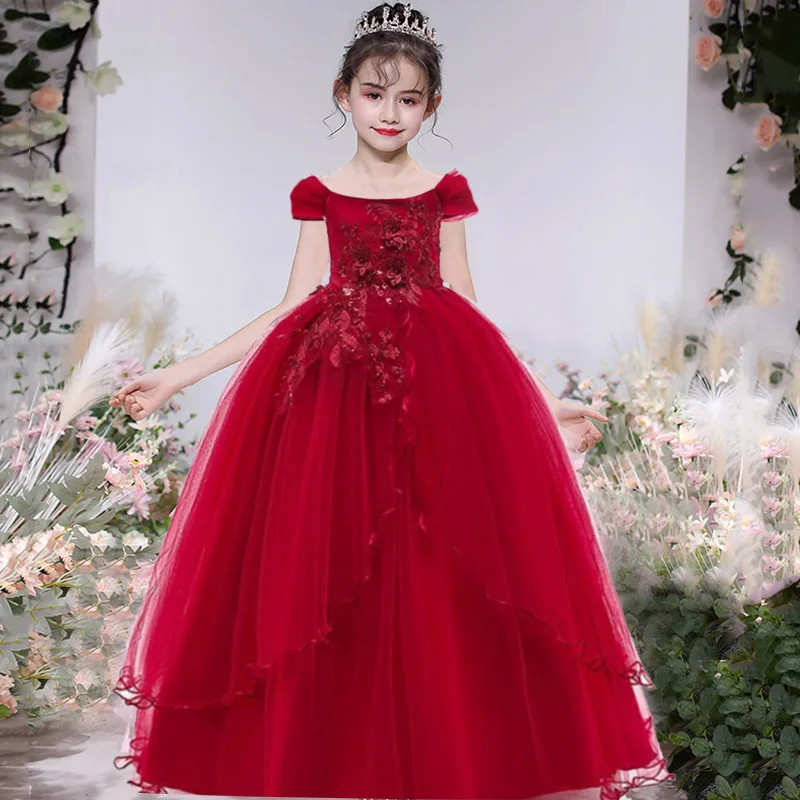 concurso para meninas,Crianças Fada Princesa Vestidos Com Varinha E Asa, Vestido festa infantil vestido duenpara sessão fotos Fenlan