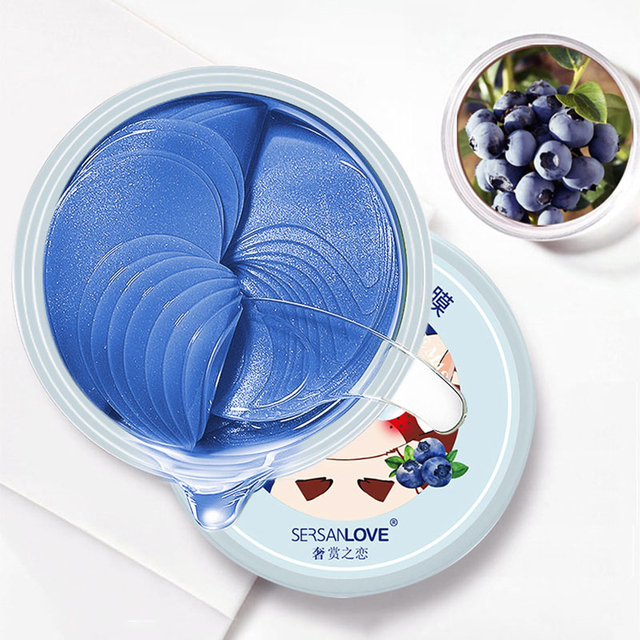 Anti Wrinkle Anti Aging Eye Mask Golden Snail Liquid Caviar Extract Crystal Collagen Dark Circles Acne Beauty Patch TSLM1