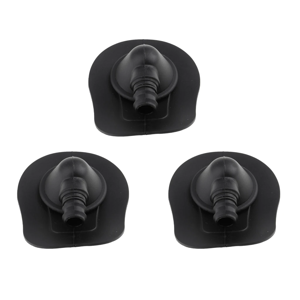 3Pcs Universal Kitesurfing Kiteboarding Kite Bladder Repair One Way Valve