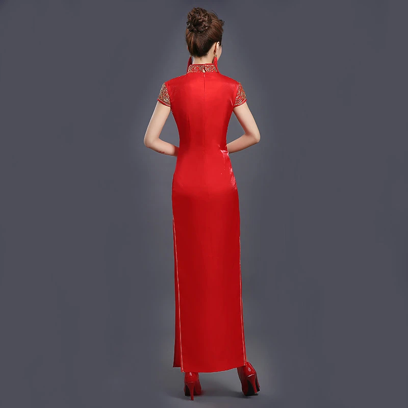 Plus-Size-S-5XL-Vintage-Chinese-Style-Cheongsam-Wedding-Dress-Womens-Long-Gown-Qipao-Party-Evening (2)