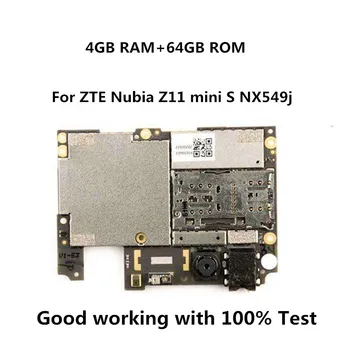 

TESTED Full Work Original Unlock Mainboard For ZTE Nubia Z11 mini S NX549j Motherboard Logic Circuit Electronic Panel Fast Ship