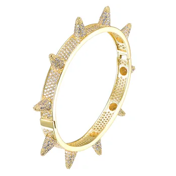 

Accessories hiphop hip-hop copper micro-inlaid bracelet bracelet jewelry