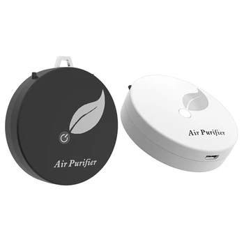 

Hanging Neck Air Purifier, Home Portable Car Portable Oxygen Bar Negative Ion Air Purifier(2 Pack)