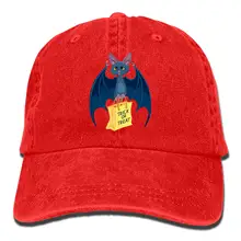 Мужская и женская хлопковая джинсовая бейсбольная кепка с привидениями для походов, регулируемая уличная Кепка для рэпера