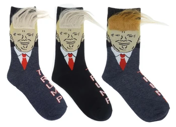 

President Donald Trump Socks Unisex Adult Casual Crew Socks Hip Hop Skateboard Sock