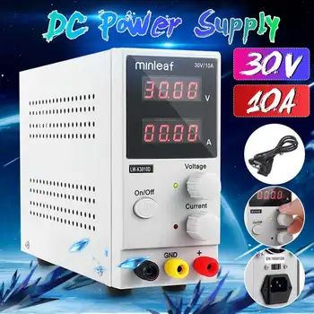 

LED Display DC Power Supply Mini Adjustable 30V 10A Laboratory Switching Regulator Power Supply Laptop Phone Repair Rework Tools