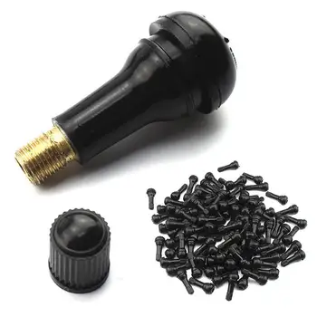 

10Pcs Durable Car Snap-In Tubeless Vacuum Tire Tyre Valve Stem Rubber Cap Cover