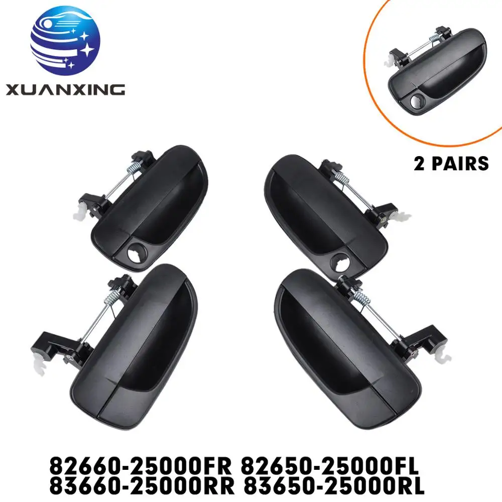 2 pairs Car Door handle For Hyundai ACCENT 82660 25000FR Front Right