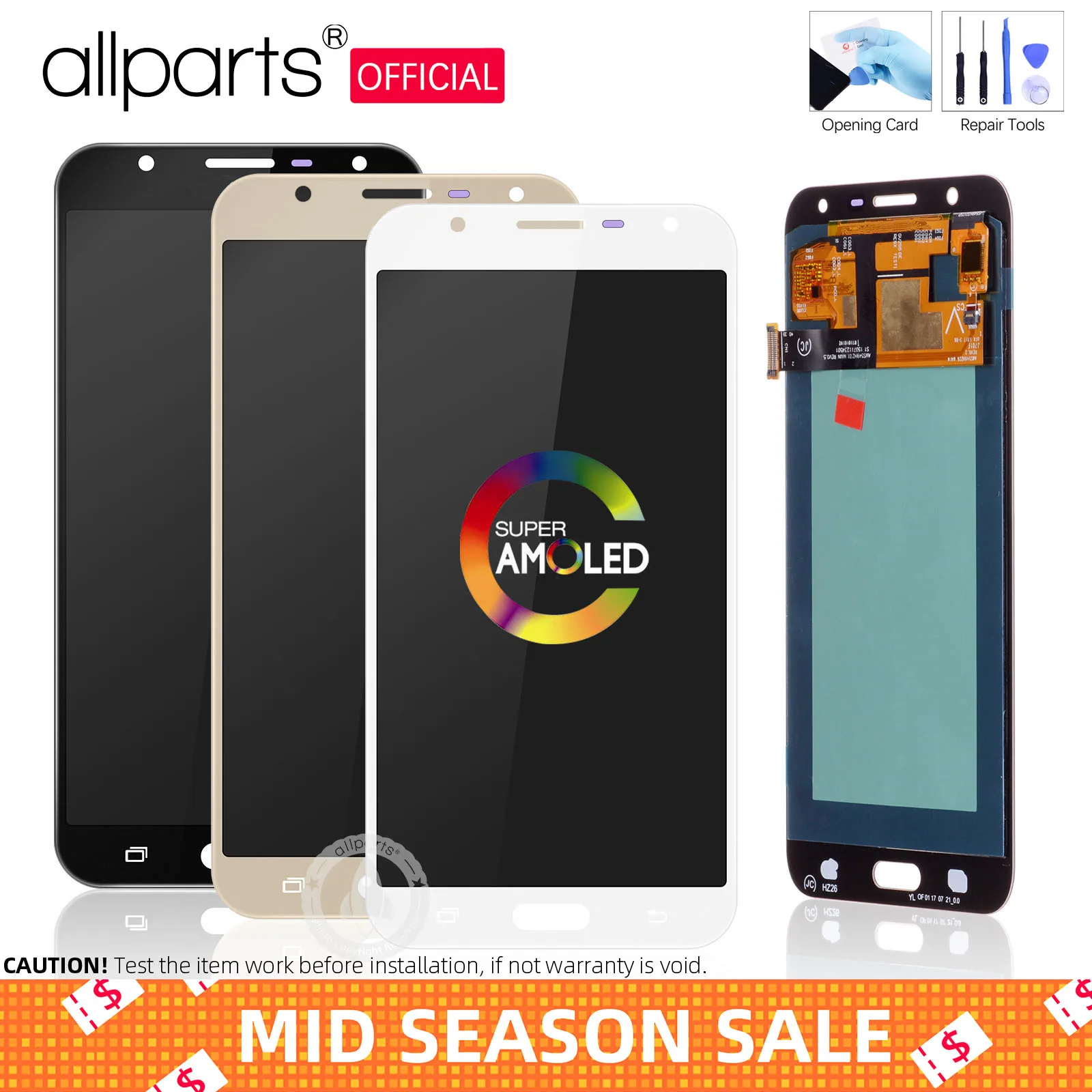 

Original AMOLED Display For Samsung J701 LCD J701 J701F For Samsung Galaxy J7 Neo LCD Display Touch Screen Assembly Replacement