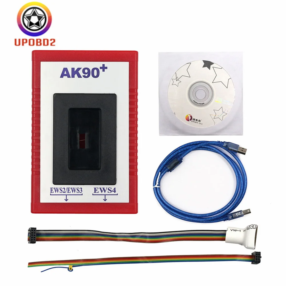 Новейший программатор ключей AK90 ДЛЯ BMW V3.19 + для EWS2/3/4 от 1995 2009 AK 90 бесплатная