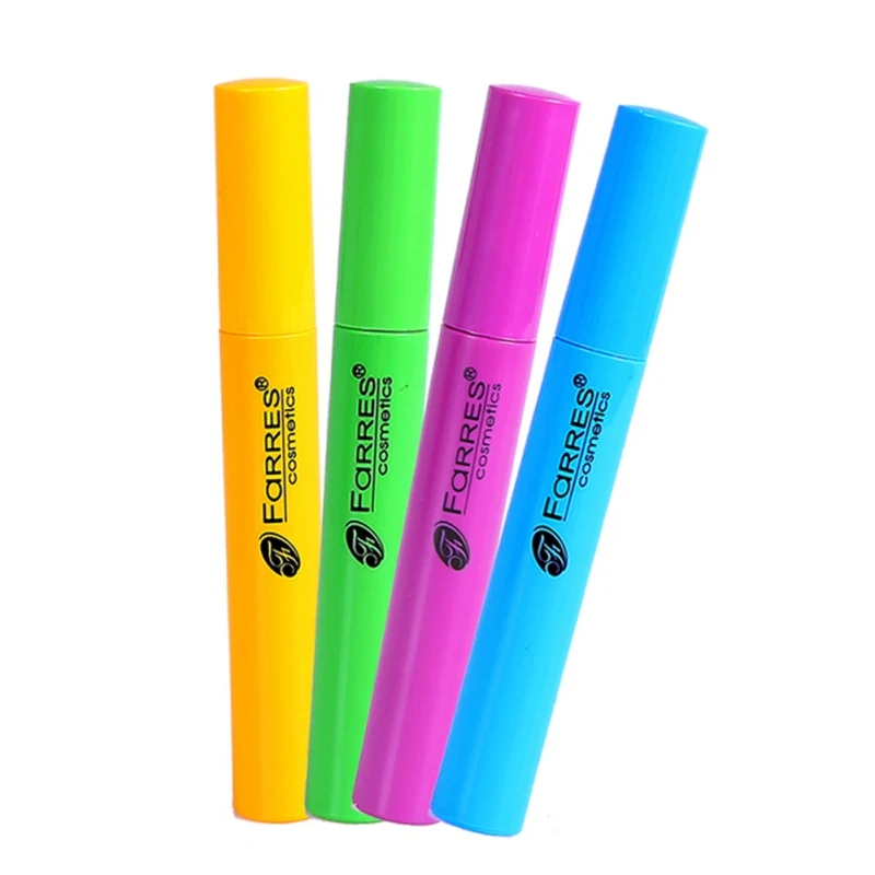 Новинка, четыре цвета, чашки, Черная тушь для ресниц, набор, утолщенный рулон, деформированный крем для ресниц, водостойкий аксессуар для макияжа глаз