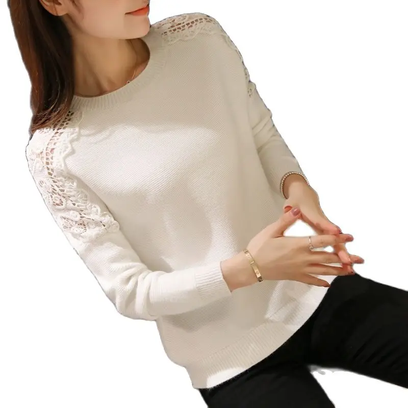 Новинка осеннее платье корейское женское пальто свободный свитер женский зимний