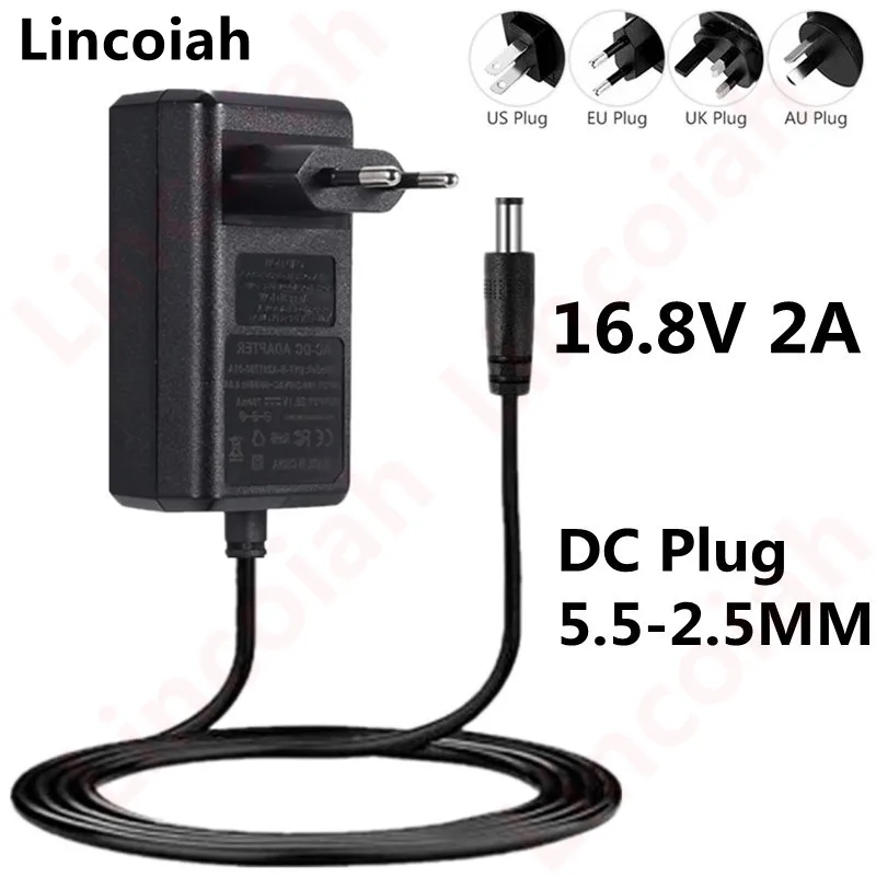 Battery Charger Adapter EU/US Plug 4S 16.8V 2A AC Charger For 18650 Lithium Battery
