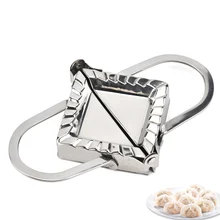 1 шт. из нержавеющей стали клецки машина обертка тесто кухонный инструмент для приготовления пищи