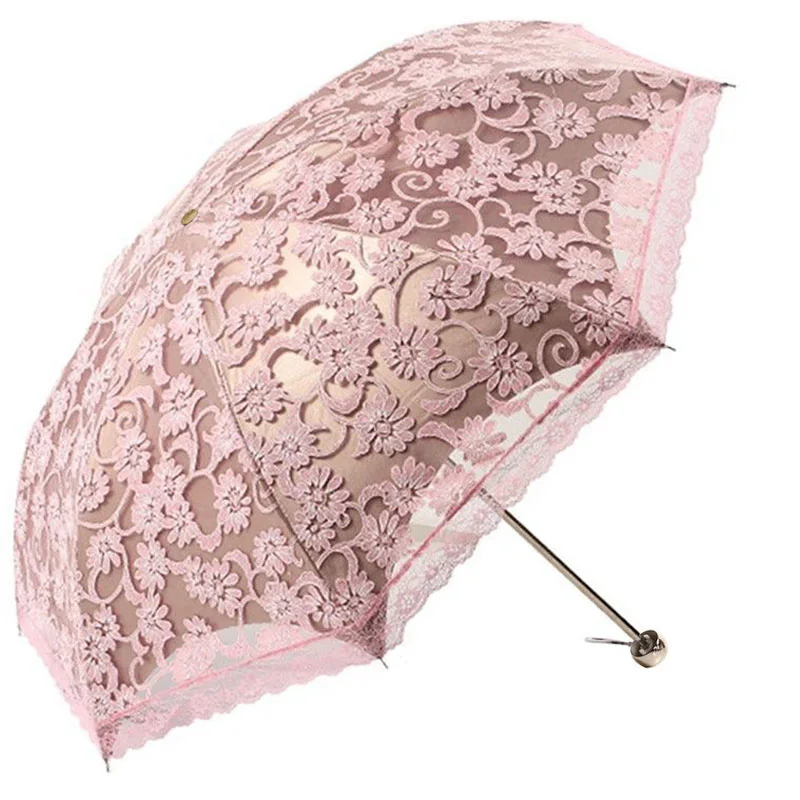 Три складных зонта зонтик с защитой от УФ лучей зонты для фотосъемки солнца дождя