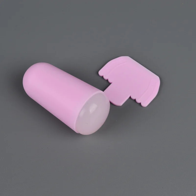 Cross Border Manicure Implement Silicone Seal Templates Steel Plate Printed Oil Set Only Ultra-Soft Printed Tool Stamp
