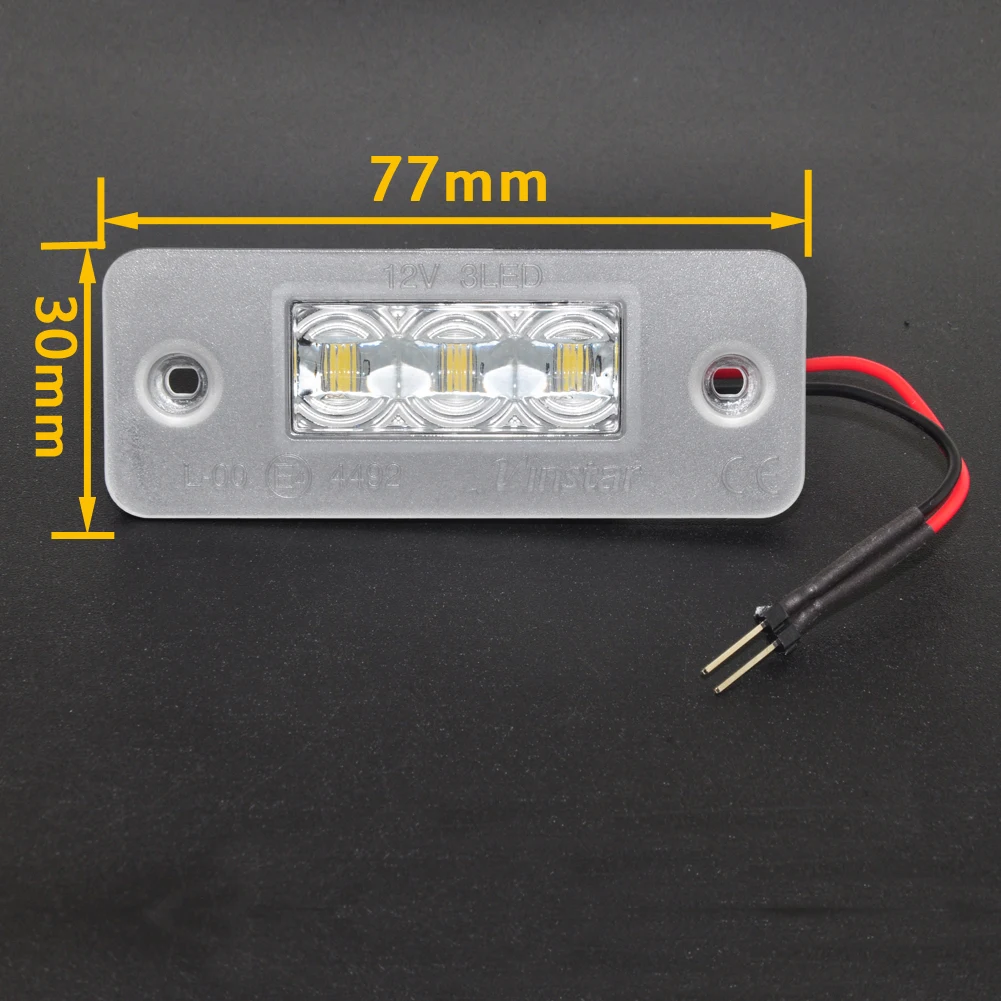 Автомобильный светодиодный фонарь освещения номерного знака Лампа для освещения номерного знака Лампы для Audi A8 D3 2002 2003 2004 2005 2006 2007 2008 2009 2010 авто аксессуары