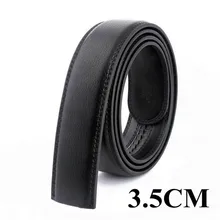  New Male Automatic Buckle Belts,No Buckle Belt Brand Men High Quality Male Genuine Strap Men's Belts Real Leather 3.5cm 3.1cm 