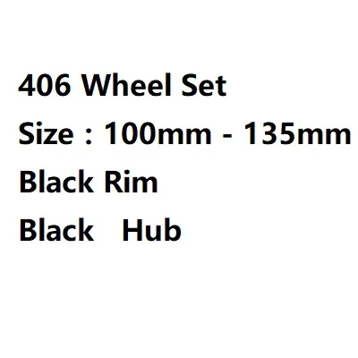 Litepro 406 451 20 Inch Folding Bike Wheelset 4 Bearing Double Wall Alloy 16/20 Hole Rim SP8 Vp18 Folding Road Bicycle Wheel Set - Цвет: 406 100-135mm