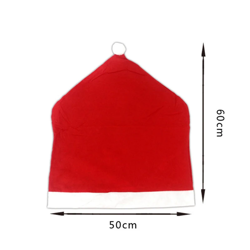 chair cover Счастливый Рождественский стул Рождественские украшения для домашнего декора счастливый год украшения Рождество Kerst Decoratie - Цвет: chair cover