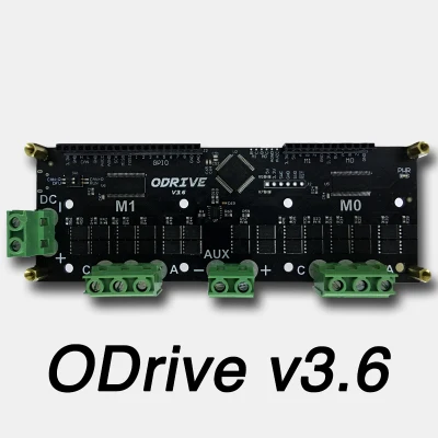 ODrive3.6 FOC BLDC AGV сервопривод с двойным контроллером двигателя, плата разработки высокой мощности