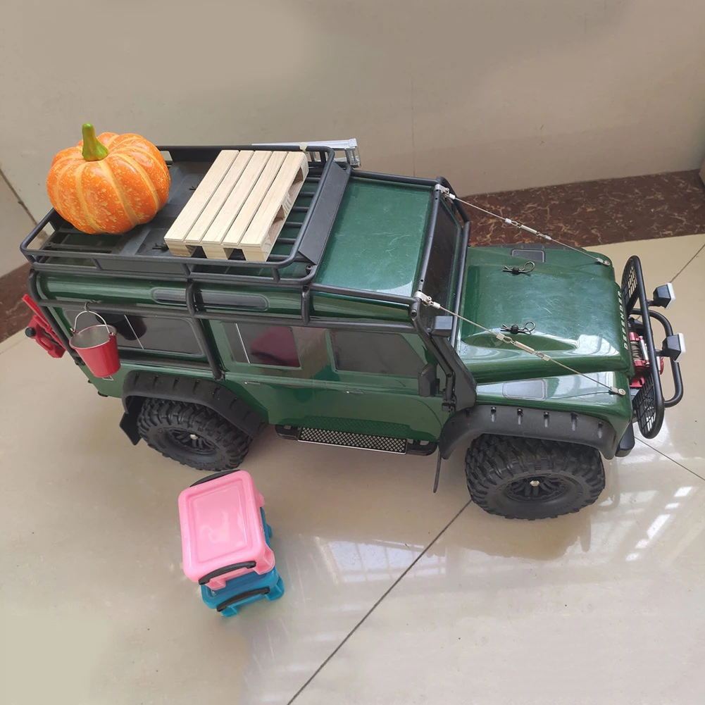 

Simulation Forklift Truck Wooden Pallet Classic Colors and Simple Durable Design for Axial SCX10 1/10 RC 4WD Crawler Car