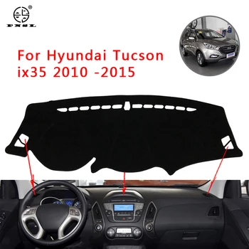 

PNSL Car Dashboard Cover Dash Mat Dash Pad Carpet For Hyundai Tucson IX35 2010 2011 2012 2013 2014 2015 anti - slip anti - uv