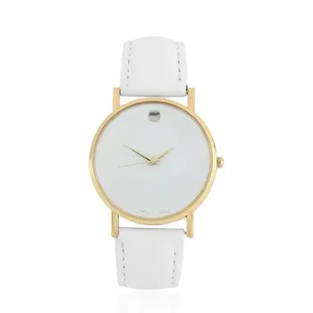 

watch man womenNew Listing Fine Unisex Lovers Simple Synthetic Leather Round Dial Analog Quartz Wrist Watchhot