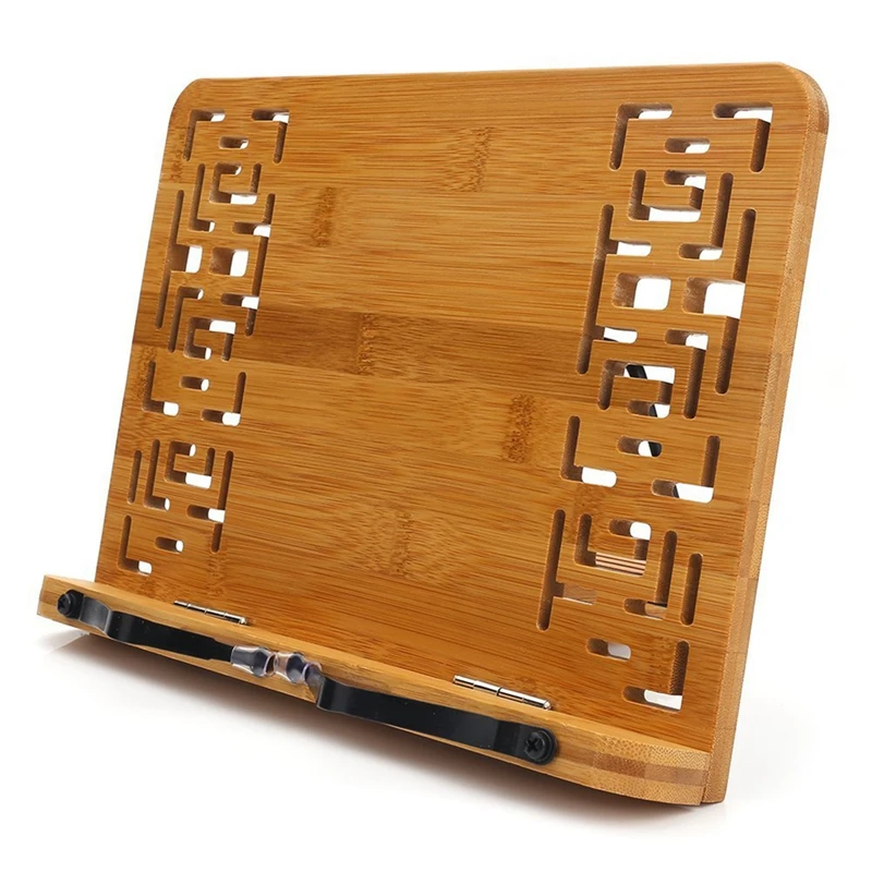 

HHO-Foldable Tablet PC textbook/Music Document Stand / Desk Bookrest with Retro Hollow Elegant Pattern