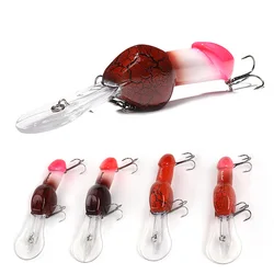 1PCS New Men's Gift Model Fishing Lure Minnow 140mm/27g Penis Swim Funny Rattle Crankbait Spinner Bass with Hook Fishing Tool