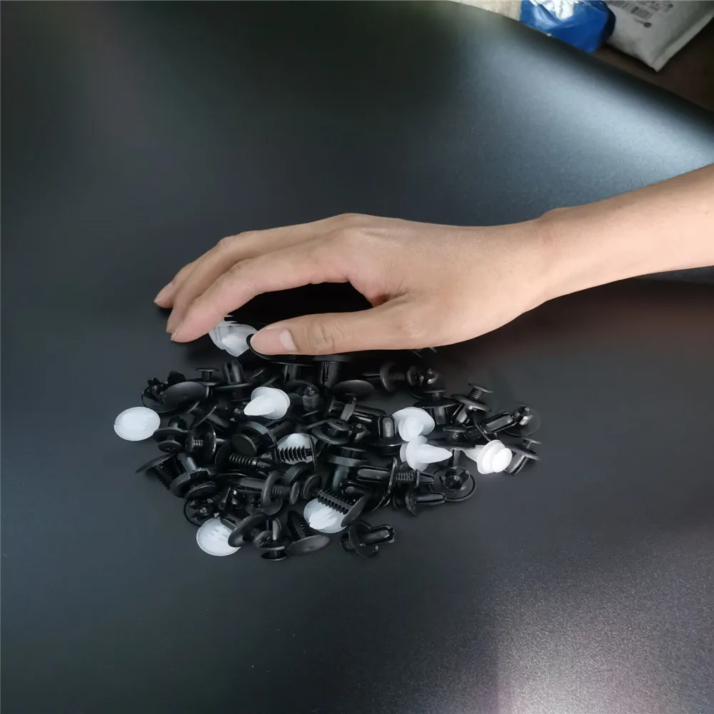 100Pcs Kit Di Fissaggio Per Fermo Misto Clip Di Fissaggio Automatico Per Lada Granta Kalina Vesta Priora Largus 2110 Niva 2107 2106 2109 Vaz