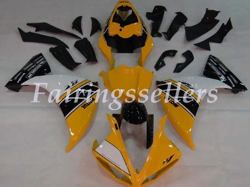 YZF-R1 Yellow Black Motul R1 (2009-2012)