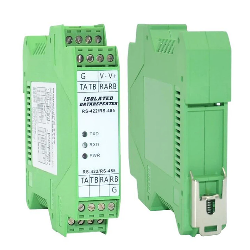 

422/485 Industrial Grade Repeater with Photoelectric Isolation Lightning Protection RS485/422 Amplification Module