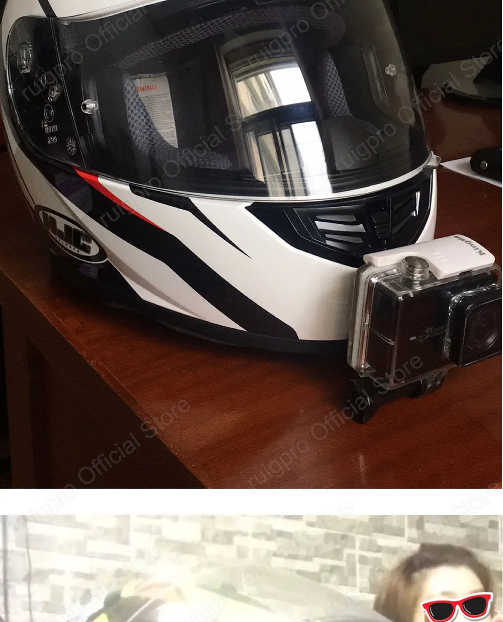 Gopro Motorcycle Helmet Mount