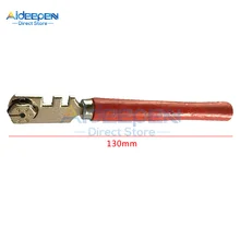 1Pcs Professional Portable 130mm Diamond Tipped 6 Wheels Glass Tile Cutter Window Craft For Hand Tool Glass Cutting Knife