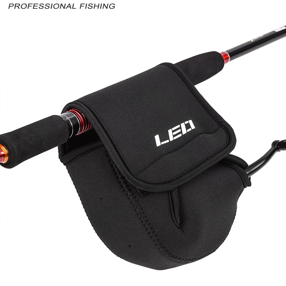 M Protective Cover Lightweight Portable Waterproof Spinning Baitcasting Durable Fishing Reel Bag Large Pouch Tackle Case Storage - Цвет: M